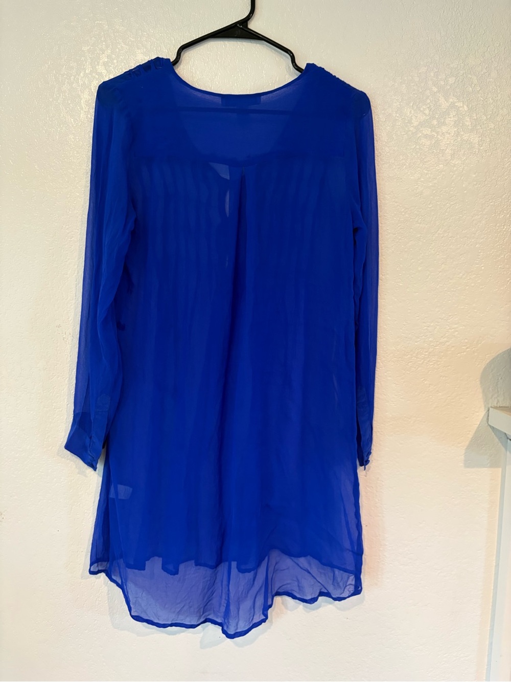 Y2K Charlie Jade 100% Silk boho Tunic blouse